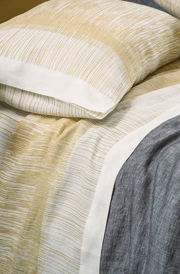 Bianca Lorenne Aleeno Ochre Sheets / Pillowcases Sold Separately