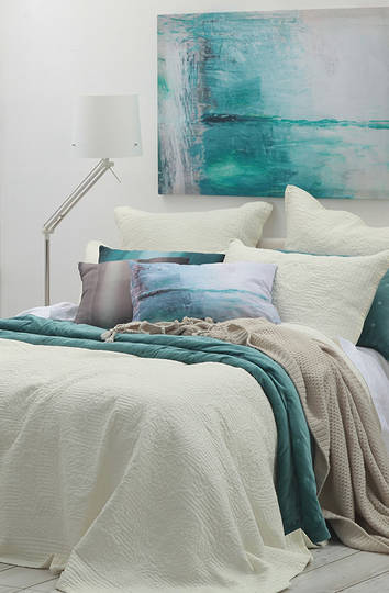 MM Linen - Allegra Bedspread Set - Ivory