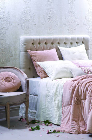 Bianca Lorenne Arezzo Ivory Bedspread Set - ON SALE