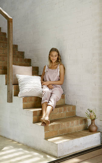Bambury - Hadley Cushion - Nude