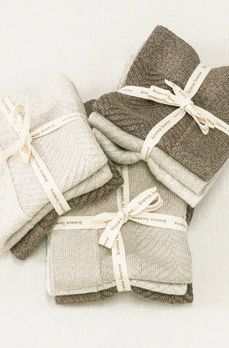 Bianca Lorenne Cheval Oatmeal Washers - Set