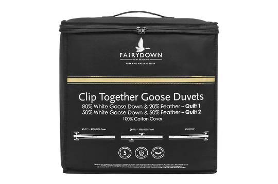 Fairydown - Goose Clip Together Duvet