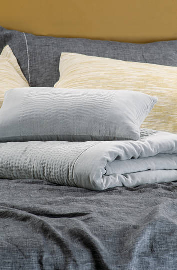 Bianca Lorenne - Elba Silver Comforter/ Cushion Sold Separately