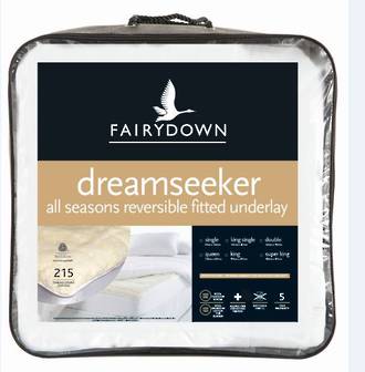Fairydown Dreamseeker All Seasons Fitted Wool Underlay