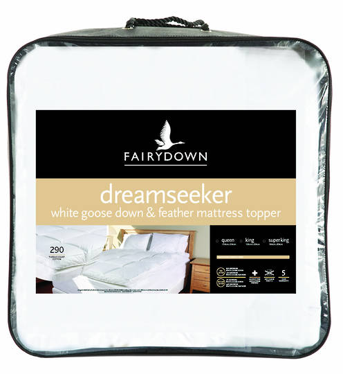 Fairydown Dreamseeker Feather and Down Mattress Topper