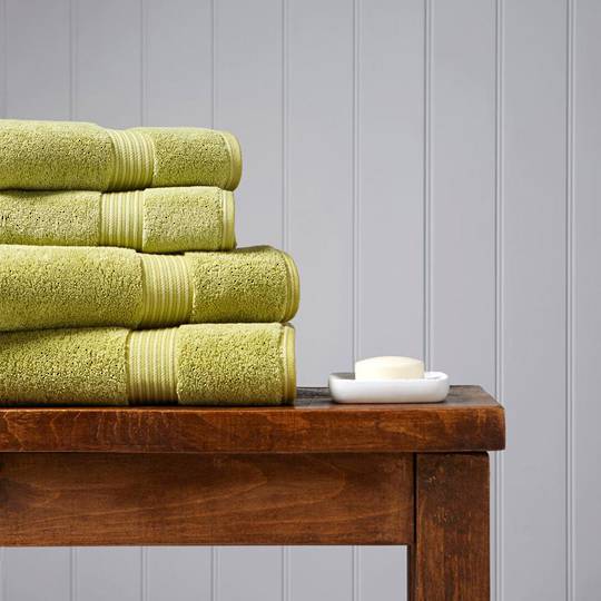 Christy Supreme Hygro Towels, Hand Towels & Face Cloths - Green Tea