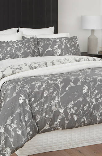 Baksana Greyscale Duvet Cover Set