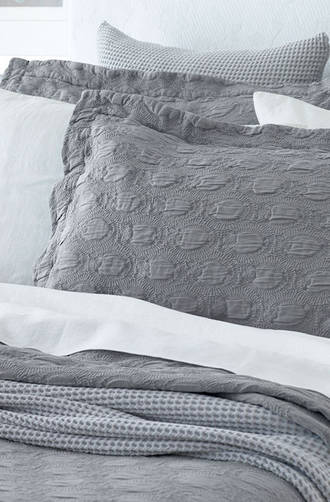 Baksana Georgian Grey Bedspread Set