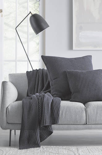 Sheridan Haden Midnight Throw & Cushions