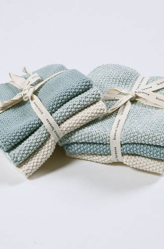 Bianca Lorenne Lavette Duck Egg Dish Cloth Set