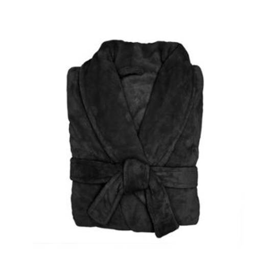 Bambury - Microplush Robe - Black