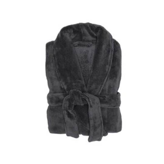 Bambury - Microplush Robe - Charcoal