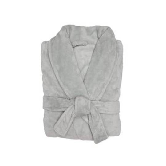 Bambury - Microplush Robe - Silver