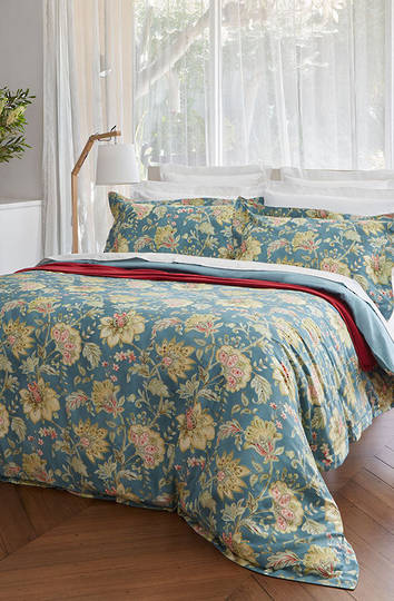 Baksana - Morrisey King Duvet Cover Set - ON SALE