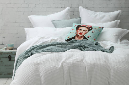 MM Linen - Cotton Waffle Duvet Cover Set