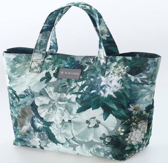 MM Linen - Tote Bag and Make Up Pouch - Florin