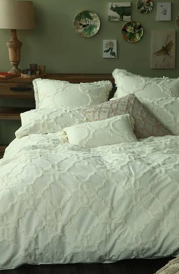 MM Linen - Clover Duvet Cover Set - Ivory