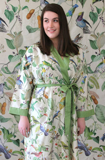 MM Linen - Aviary Kimono Robe