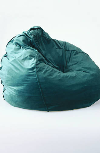 MM Linen - Velvet Bluestone Beanbag