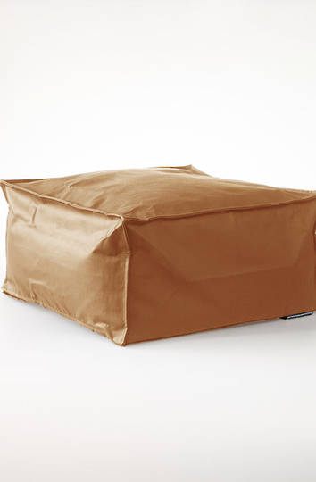 MM Linen - Sierra Tan Ottoman