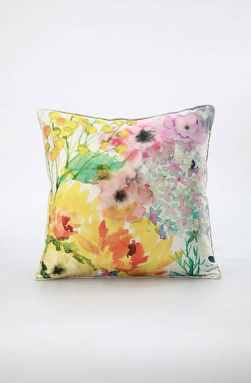 MM Linen - Emile Silk/Linen Cushion