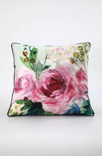 MM Linen - Ellie Silk/Linen Cushion