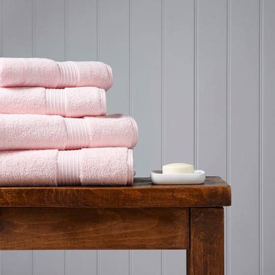Christy Supreme Hygro Towels, Hand Towels & Face Cloths - Pink