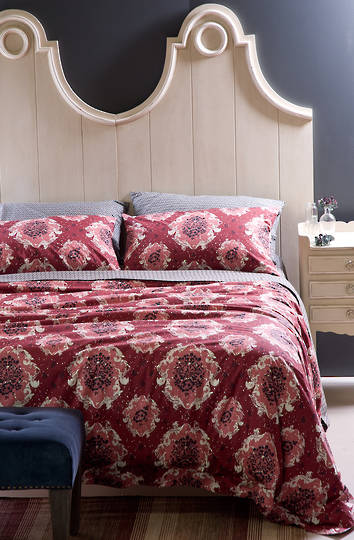 Bianca Lorenne - Serafena Carmine Red Duvet Cover Set - ON SALE