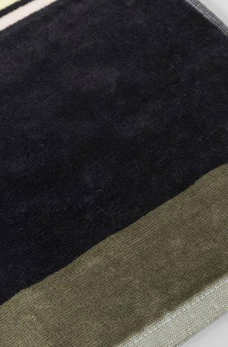 Sheridan Surftide Carbon Velour Beach Towel