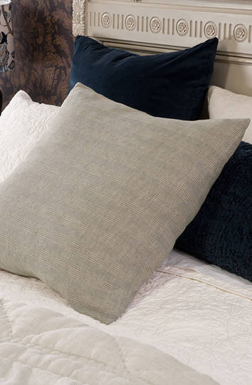 Bianca Lorenne Tessere Taupe Stripe Pillowcase