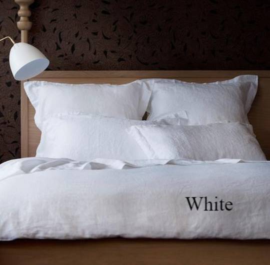Seneca Vida Linen Sheets / Pillowcases Sold separately