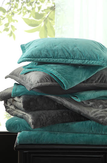 MM Linen - Vivi Comforter Set - Charcoal