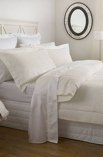 Baksana - Waffle Piquet Cream Duvet Set