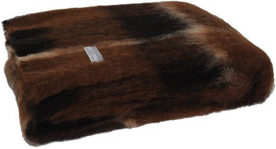 Alpaca Buffalo - Brushed Throw by Master Weave