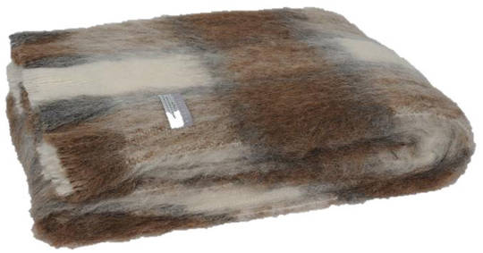 Alpaca Plateau - Brushed Throw by Master Weave