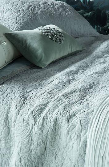 Bianca Lorenne - Amberley Duckegg Bedspread / Eurocases