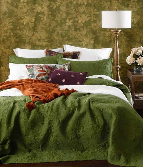 MM Linen - Ancara Bedspread Set - Clover