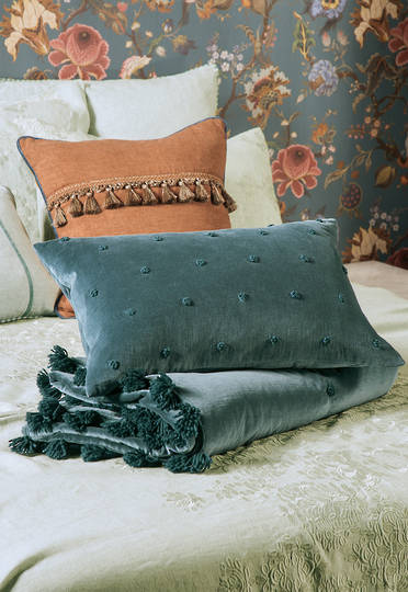 Bianca Lorenne - Arancia Cushion - Ocean