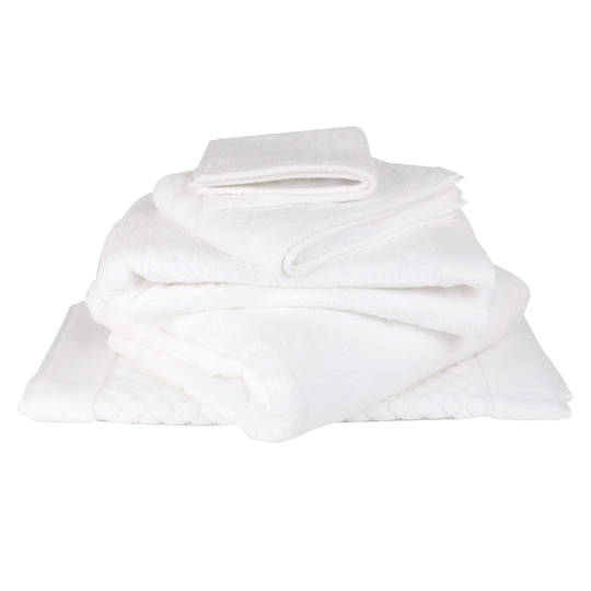 Baksana - Bamboo Towels - White