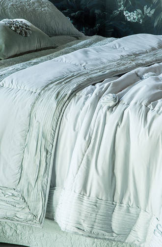 Bianca Lorenne - Bloom Duck Egg Comforter / Euros Sold Separately