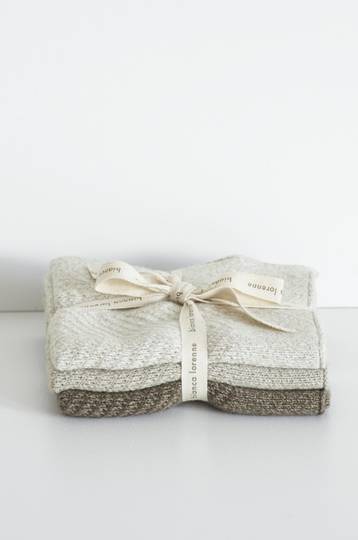 Bianca Lorenne - Cheval Taupe Washers - Set