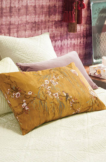 Bianca Lorenne - Chouchin Ochre Pillowcase - ON SALE