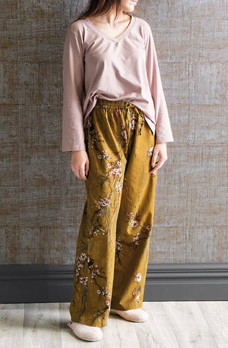 Bianca Lorenne - Chouchin Ochre Pyjama Set
