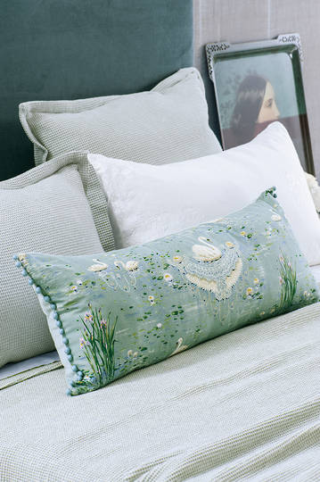 Bianca Lorenne - Cigna - Cushion - Duck Egg
