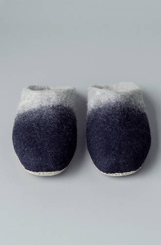 Bianca Lorenne - Feruto Light Grey Slide Slipper