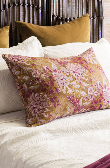 Bianca Lorenne - Giardino Antique Gold Pillowcases Eurocases and Cushion