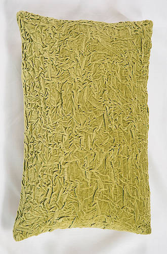 Bianca Lorenne Grinza Chartreuse Cushion
