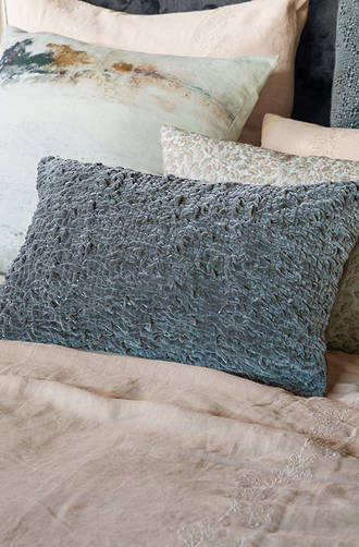 Bianca Lorenne Grinza Smoke Cushion