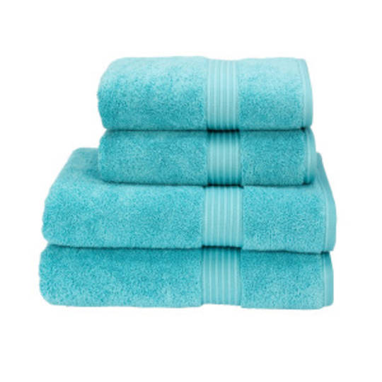 Christy Supreme Hygro Towels, Hand Towels & Face Cloths - Lagoon