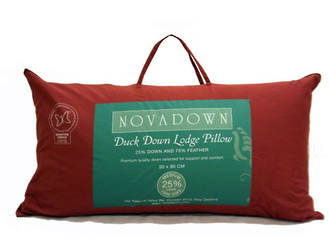 Novadown 25/75 White Duck Down Lodge Pillow